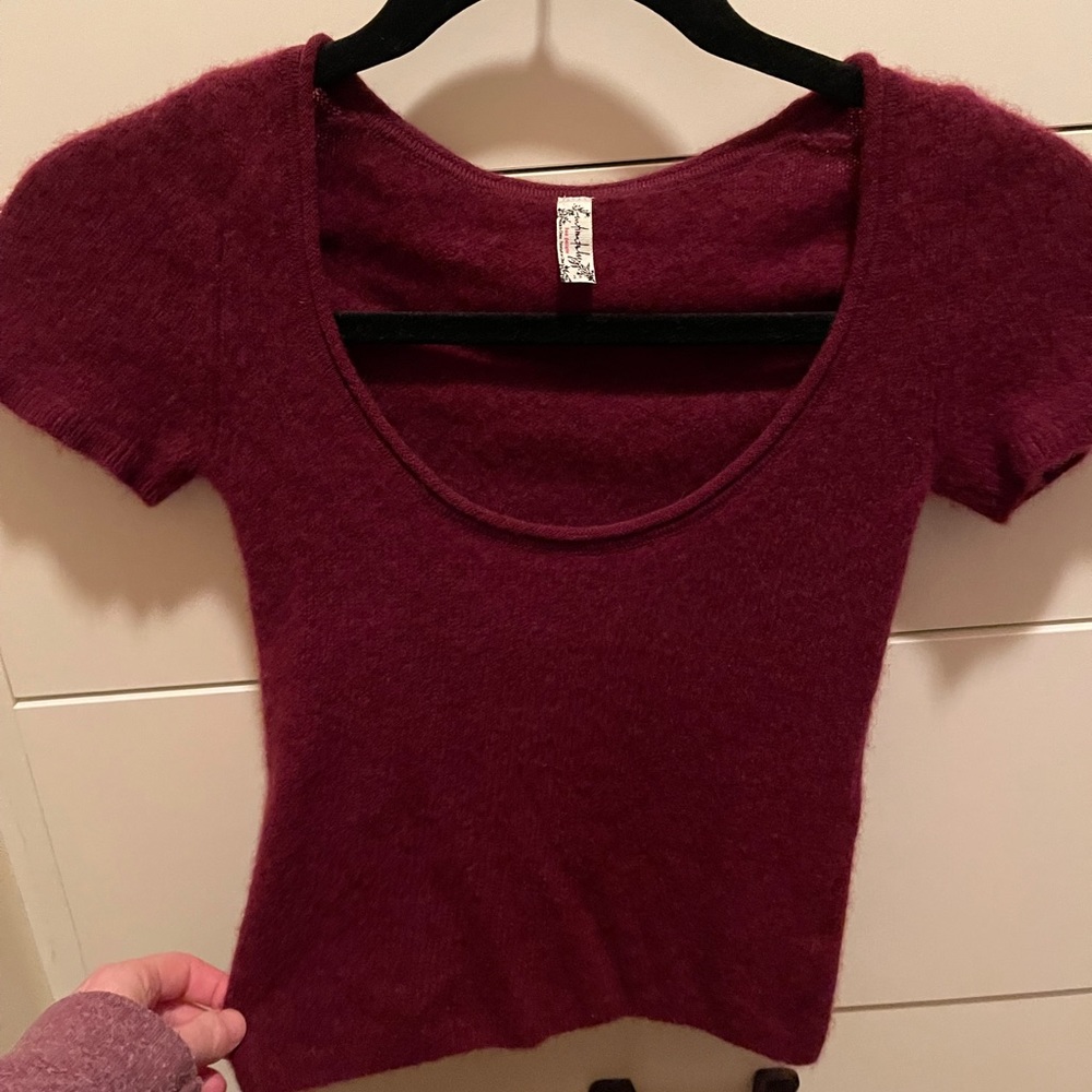 Cropped sweater
